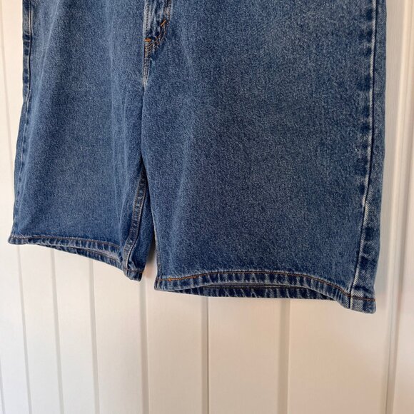 Levis 550 Relaxed Fit Denim Jean Shorts Dad Baggy Y2K Men 42 - Picture 3 of 7